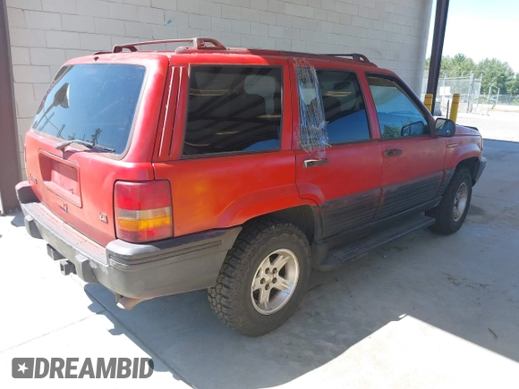 1995 Jeep Grand Cherokee Laredo with VIN 1J4GZ58Y6SC508349, listed as a IAAI auction lot 42630804 with 223,519 mi miles and . Bid and sale history available at DreamBid. Image 4.