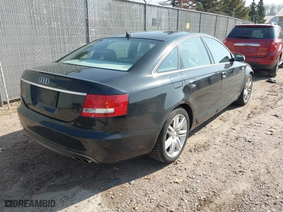 2008 Audi S6 with VIN WAUDN74F98N000603, listed as a IAAI auction lot 42018085 with 152,160 mi miles. Bid and sale history available at carsss.com. Image 4.
