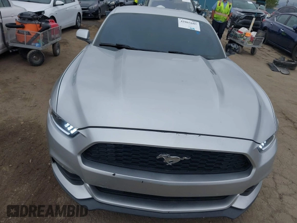 2015 Ford Mustang V6 with VIN 1FA6P8AM2F5370342, listed as a IAAI auction lot 42065605 with 141,569 mi miles and . Bid and sale history available at DreamBid. Image 12.