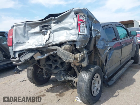 2018 Chevrolet Colorado 2WD Work Truck with VIN 1GCGSBEAXJ1294282, listed as a IAAI auction lot 42041416 with 57,191 mi miles and . Bid and sale history available at DreamBid. Image 4.