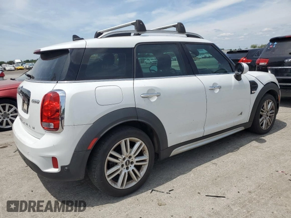 2019 MINI Countryman Cooper with VIN WMZYV5C51K3F58680, listed as a Copart auction lot 67230974 with 58,029 mi miles and Salvage Title. Bid and sale history available at carsss.com. Image 3.