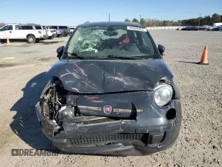 2017 FIAT 500 Pop with VIN 3C3CFFKR2HT700163, listed as a Copart auction lot 49589965 with 88,973 mi miles and Salvage Title. Bid and sale history available at carsss.com. Image 5.