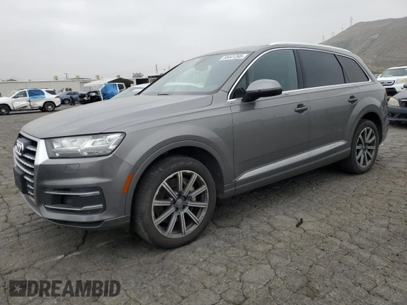 2017 Audi Q7 Premium Plus with VIN WA1LAAF72HD009222, listed as a Copart auction lot 55441265 with 98,482 mi miles and Clean Title. Bid and sale history available at DreamBid. Image 1.