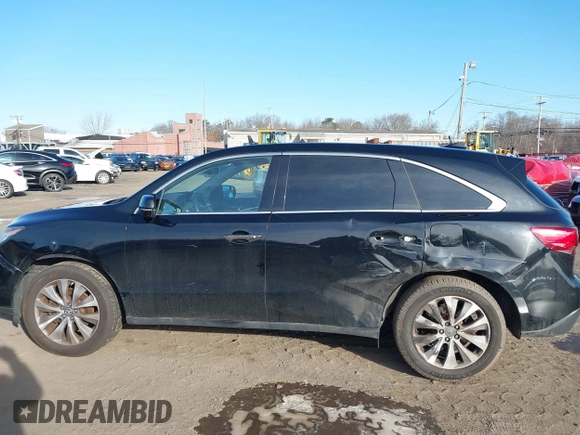 2015 Acura MDX Tech Pkg with VIN 5FRYD4H42FB031992, listed as a IAAI auction lot 41564215 with 125,042 mi miles. Bid and sale history available at carsss.com. Image 17.