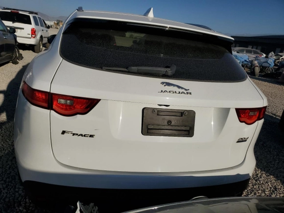 2018 Jaguar F-PACE 20d Prestige with VIN SADCK2FNXJA272433, listed as a Copart auction lot 74279274 with 79,111 mi miles and Salvage Title. Bid and sale history available at carsss.com. Image 6.