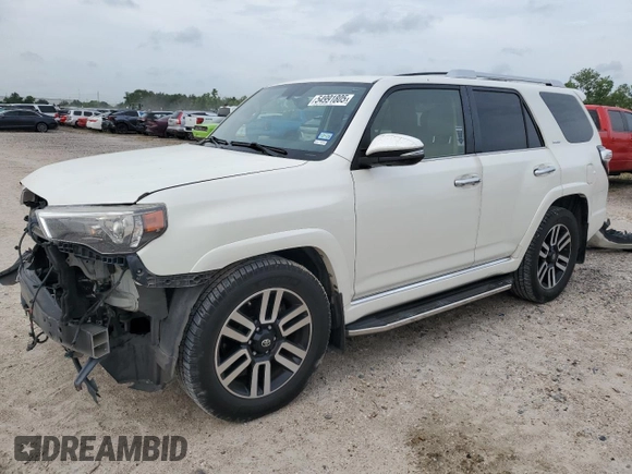 2014 Toyota 4Runner SR5 z VIN JTEZU5JR3E5078798, wystawiony jako Copart lot #54991805 z przebiegiem 157 155 mil mil oraz Szkoda całkowita • Salvage title. Historia ofert i sprzedaży dostępna na DreamBid. Obrazek 1.
