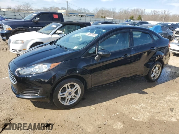 2017 Ford Fiesta SE with VIN 3FADP4BJ7HM147215, listed as a Copart auction lot 46609685 with 119,980 mi miles and Salvage Title. Bid and sale history available at DreamBid. Image 1.