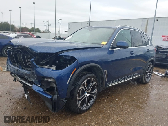 2021 BMW X5 sDrive40i with VIN 5UXCR4C0XM9G29080, listed as a IAAI auction lot 41340380 with 85,403 mi miles. Bid and sale history available at carsss.com. Image 2.