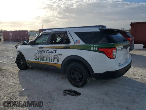 2021 Ford Explorer with VIN 1FM5K8AC4MGC00394, listed as a Copart auction lot 78776234 with Not provided miles and Non repairable. Bid and sale history available at DreamBid. Image 2.