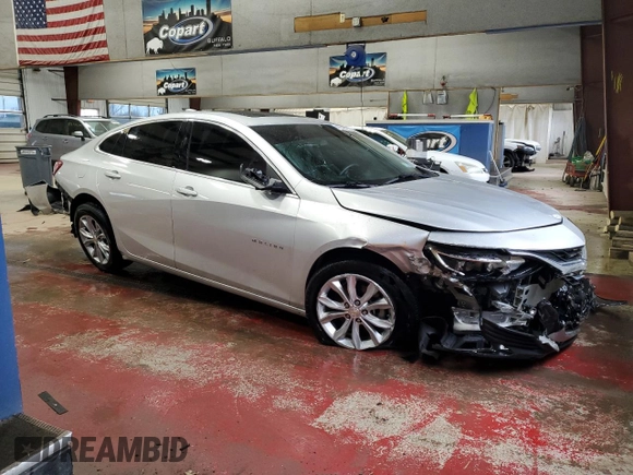 2022 Chevrolet Malibu LT with VIN 1G1ZD5ST0NF121415, listed as a Copart auction lot 49548235 with 89,833 mi miles and Salvage Title. Bid and sale history available at DreamBid. Image 4.