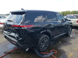2024 Nissan Pathfinder S z VIN 5N1DR3ACXRC254727, wystawiony jako Copart lot #67361294 z przebiegiem 1 438 mil mil oraz Szkoda całkowita • Salvage title. Historia ofert i sprzedaży dostępna na DreamBid. Obrazek 3.