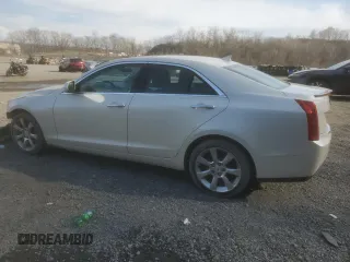 2014 Cadillac ATS Luxury AWD with VIN 1G6AH5RX7E0108443, listed as a Copart auction lot 49048765 with 128,285 mi miles and Salvage Title. Bid and sale history available at carsss.com. Image 2.