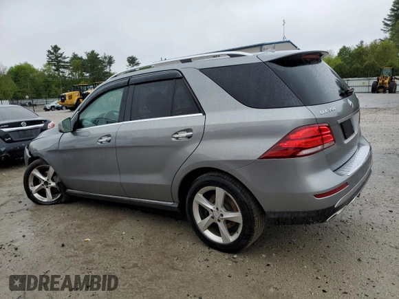 2016 Mercedes-Benz GLE 350 with VIN 4JGDA5HB7GA691917, listed as a Copart auction lot 55481745 with 118,782 mi miles and Salvage title. Bid and sale history available at DreamBid. Image 2.