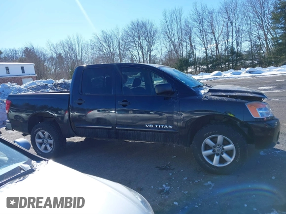 2012 Nissan Titan S with VIN 1N6AA0EJXCN306808, listed as a IAAI auction lot 41620072 with 117,205 mi miles. Bid and sale history available at carsss.com. Image 14.