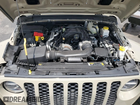 2022 Jeep Gladiator Rubicon с VIN 1C6JJTBG2NL171598, выставлен на аукционе Copart как лот 59494925 с пробегом 46 097 миль миль и Списание • Salvage title. История ставок и продаж доступна на DreamBid. Изображение 11.