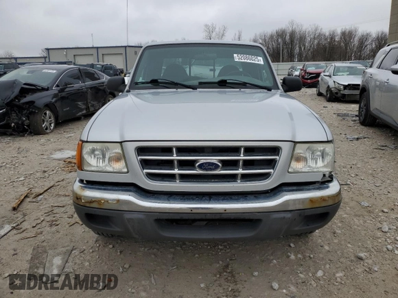 2003 Ford Ranger XL Fleet with VIN 1FTYR44V33TA25919, listed as a Copart auction lot 52086025 with 163,386 mi miles and Clean Title. Bid and sale history available at DreamBid. Image 5.