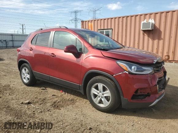 2022 Chevrolet Trax LT с VIN KL7CJLSM1NB546360, выставлен на аукционе Copart как лот 53003095 с пробегом 32 321 миль миль и Списание • Salvage title. История ставок и продаж доступна на DreamBid. Изображение 4.