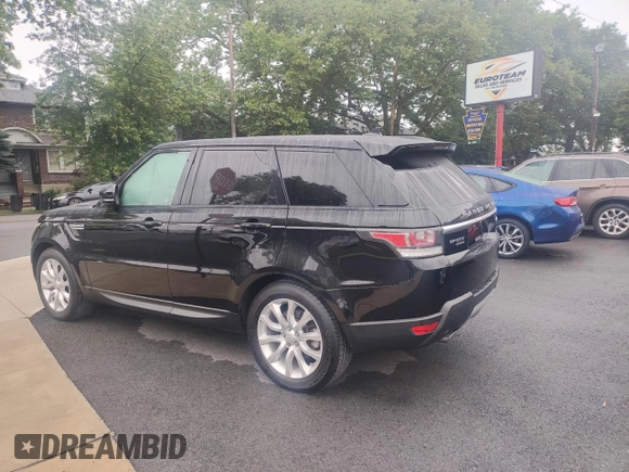 2016 Land Rover Range Rover Sport HSE with VIN SALWR2VF8GA637630, listed as a Copart auction lot 61498725 with 94,666 mi miles and Clean title. Bid and sale history available at DreamBid. Image 3.