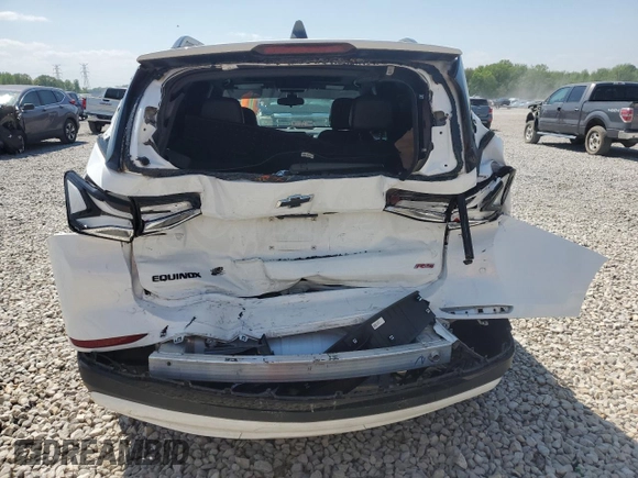2024 Chevrolet Equinox RS z VIN 3GNAXMEG7RS194696, wystawiony jako Copart lot #52764115 z przebiegiem 27 998 mil mil oraz Szkoda całkowita • Salvage title. Historia ofert i sprzedaży dostępna na DreamBid. Obrazek 6.