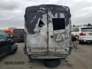2024 Ford Transit Cargo with VIN 1FTBR1C86RKA98779, listed as a Copart auction lot 70473944 with 35 mi miles and Salvage Title. Bid and sale history available at DreamBid. Image 6.