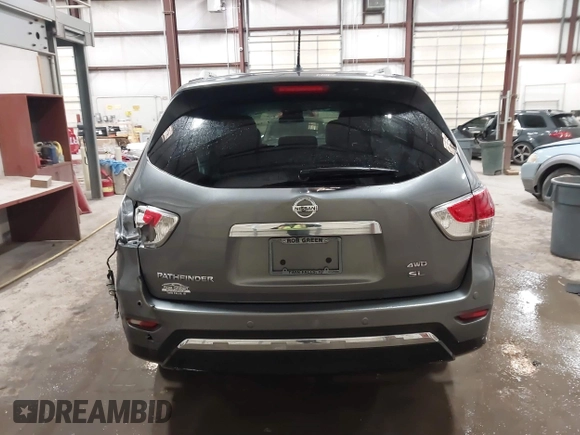 2015 Nissan Pathfinder SV with VIN 5N1AR2MM0FC662246, listed as a IAAI auction lot 41592969 with 156,382 mi miles and . Bid and sale history available at DreamBid. Image 16.