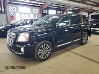2017 GMC Terrain Denali z VIN 2GKFLVE33H6111912, wystawiony jako Copart lot #49277505 z przebiegiem 100 425 mil mil oraz Nie do naprawy • Non repairable. Historia ofert i sprzedaży dostępna na DreamBid. Obrazek 1.