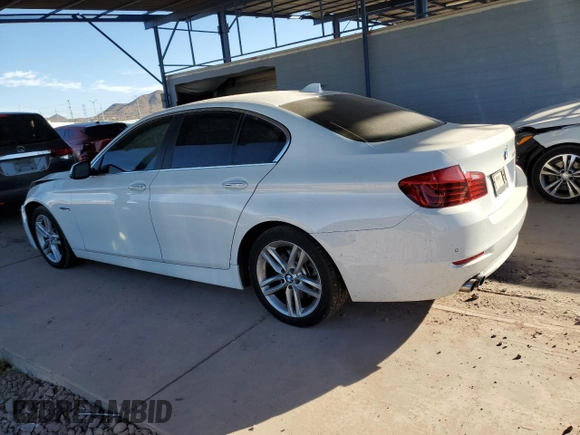 2015 BMW 5 Series 528i with VIN WBA5A5C52FD519802, listed as a Copart auction lot 46165805 with 88,458 mi miles and Salvage Title. Bid and sale history available at DreamBid. Image 2.