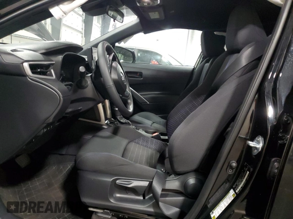 2025 Toyota Corolla Cross Hybrid S with VIN 7MUFBABG9SV065228, listed as a Copart auction lot 58408535 with 14,965 mi miles and Salvage title. Bid and sale history available at DreamBid. Image 7.