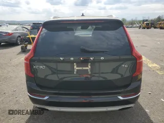 2016 Volvo XC90 with VIN YV4A22PN1G1003129, listed as a Copart auction lot 54582595 with Not Provided miles and Salvage Title. Bid and sale history available at DreamBid. Image 6.