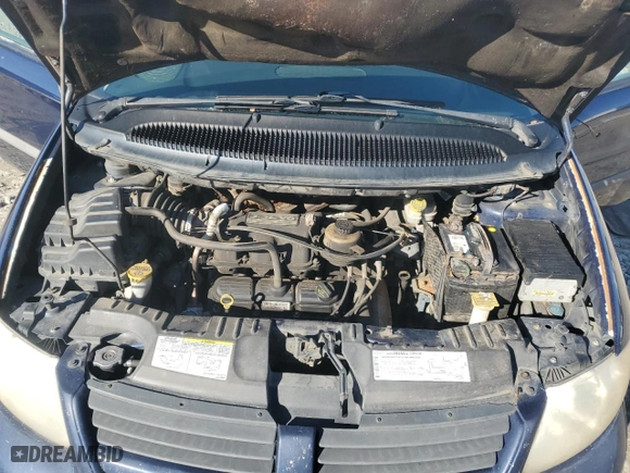 2006 Dodge Grand Caravan SE with VIN 1D4GP24R66B719476, listed as a Copart auction lot 43019595 with 32,681 mi miles and Salvage Title. Bid and sale history available at carsss.com. Image 12.