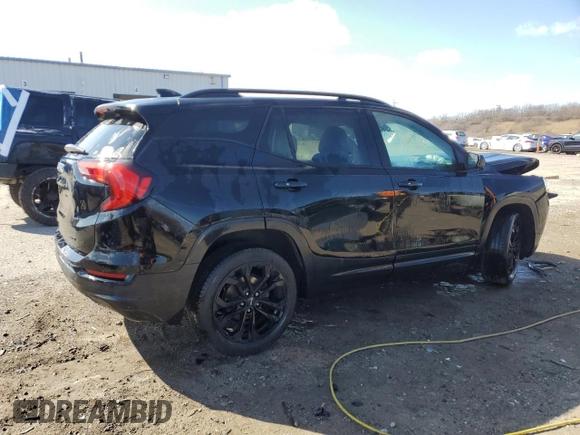 2019 GMC Terrain SLE with VIN 3GKALTEV0KL204468, listed as a Copart auction lot 50245695 with 87,689 mi miles and Salvage Title. Bid and sale history available at DreamBid. Image 3.