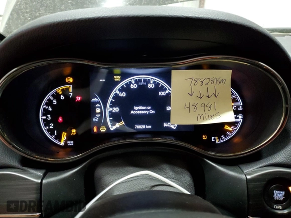 2020 Jeep Grand Cherokee Limited X with VIN 1C4RJFBTXLC133091, listed as a Copart auction lot 62053024 with 48,981 mi miles and Salvage title. Bid and sale history available at DreamBid. Image 9.