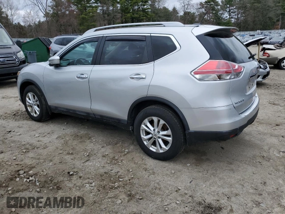 2014 Nissan Rogue SV with VIN 5N1AT2MV5EC873726, listed as a Copart auction lot 52107335 with Not Provided miles and Salvage Title. Bid and sale history available at DreamBid. Image 2.