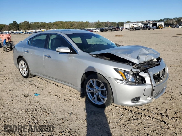 2012 Nissan Maxima S with VIN 1N4AA5AP6CC857068, listed as a Copart auction lot 81541754 with 65,229 mi miles and Salvage title. Bid and sale history available at DreamBid. Image 4.