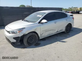 2022 Kia Rio S with VIN 3KPA24AD4NE431544, listed as a Copart auction lot 51169215 with 71,956 mi miles and Non Repairable. Bid and sale history available at carsss.com. Image 1.