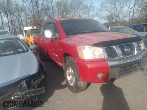 2005 Nissan Titan SE with VIN 1N6BA07B85N563950, listed as a IAAI auction lot 41460268 with 254,065 mi miles and . Bid and sale history available at DreamBid. Image 1.