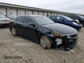 2016 Kia Optima LX with VIN 5XXGT4L30GG029042, listed as a Copart auction lot 82844414 with 158,702 mi miles and Salvage Title. Bid and sale history available at carsss.com. Image 4.