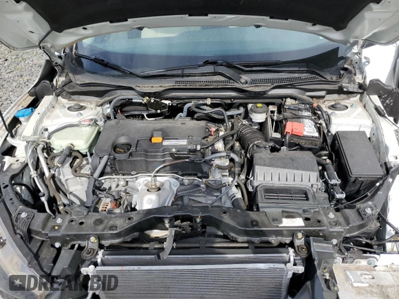 2018 Honda Civic LX with VIN 2HGFC2F55JH597340, listed as a Copart auction lot 53557495 with 8,232 mi miles and Salvage Title. Bid and sale history available at DreamBid. Image 11.