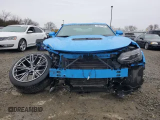 2023 Chevrolet Camaro LT1 with VIN 1G1FF1R7XP0101709, listed as a Copart auction lot 43611765 with 18,974 mi miles and Salvage Title. Bid and sale history available at DreamBid. Image 5.