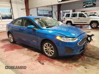 2019 Ford Fusion Hybrid SE with VIN 3FA6P0LU1KR165083, listed as a Copart auction lot 38087633 with 23,141 mi miles. Bid and sale history available at carsss.com. Image 4.