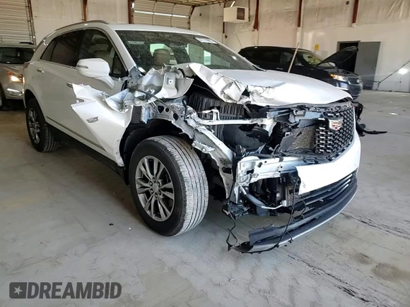 2020 Cadillac XT5 Premium Luxury FWD with VIN 1GYKNCRS9LZ235779, listed as a Copart auction lot 47775965 with 59,501 mi miles and Salvage Title. Bid and sale history available at carsss.com. Image 12.