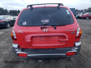 2003 Hyundai Santa Fe GLS with VIN KM8SC13E63U474203, listed as a Copart auction lot 87292474 with 219,660 mi miles and Salvage Title. Bid and sale history available at carsss.com. Image 6.