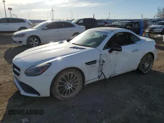 2017 Mercedes-Benz SLC 43 AMG with VIN WDDPK6GA7HF130995, listed as a Copart auction lot 48317285 with 65,707 mi miles and Salvage Title. Bid and sale history available at DreamBid. Image 1.
