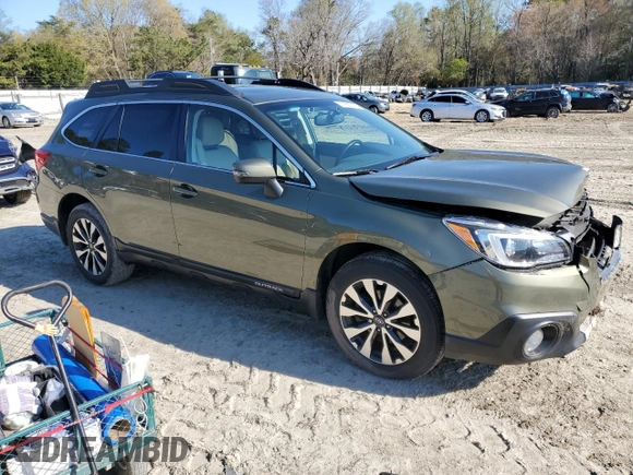2015 Subaru Outback Limited with VIN 4S4BSANC7F3283057, listed as a Copart auction lot 51831575 with 90,734 mi miles and Salvage Title. Bid and sale history available at DreamBid. Image 4.