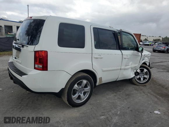 2013 Honda Pilot EX-L with VIN 5FNYF3H51DB006027, listed as a Copart auction lot 54892155 with 140,767 mi miles and Salvage Title. Bid and sale history available at carsss.com. Image 3.