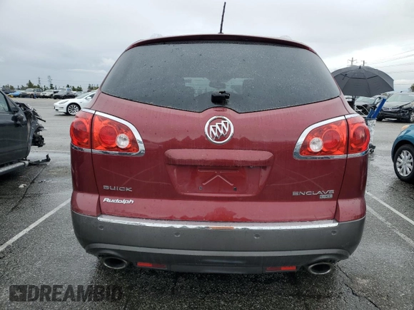 2011 Buick Enclave CXL-1 with VIN 5GAKRBED0BJ344688, listed as a Copart auction lot 48422425 with 96,627 mi miles and Salvage Title. Bid and sale history available at carsss.com. Image 6.