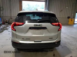 2021 GMC Terrain SLE with VIN 3GKALTEV9ML311442, listed as a Copart auction lot 55128675 with 43,790 mi miles and Salvage title. Bid and sale history available at DreamBid. Image 6.