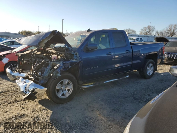 2016 Chevrolet Silverado 1500 LT with VIN 1GCVKREC4GZ355945, listed as a Copart auction lot 47234795 with 63,628 mi miles and Salvage Title. Bid and sale history available at DreamBid. Image 1.