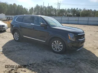 2022 Kia Telluride LX with VIN 5XYP24HC7NG238928, listed as a Copart auction lot 43771085 with 88,258 mi miles and Salvage title. Bid and sale history available at DreamBid. Image 4.