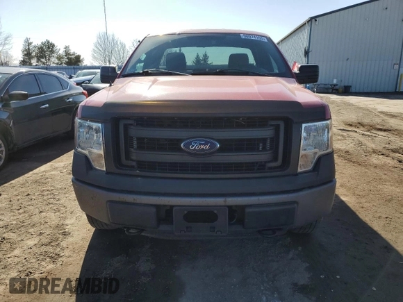 2013 Ford F-150 XL with VIN 1FTMF1EM6DKE84610, listed as a Copart auction lot 50074155 with 272,671 mi miles and Clean Title. Bid and sale history available at carsss.com. Image 5.